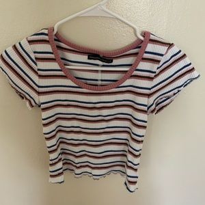 Abercrombie & Fitch Stripped Crop Top Women’s S